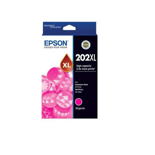 EPSON C13T02P392 202XL MAGENTA INK FOR XP-5100 WF-2860