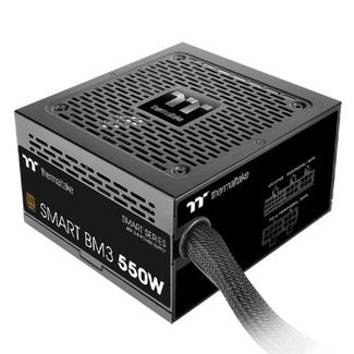 Thermaltake PS-SPD-0550MNFABA-3 Smart BM3 550W 80+ Bronze PCIe Gen5 ATX 3.0 Semi-Modular Power Supply