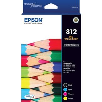 EPSON C13T05D692 812 - Std Capacity DURABrite Ultra Ink Cartridge Value Pack