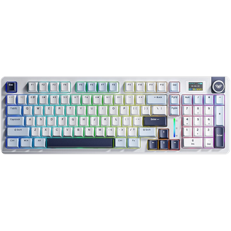 AULA S98pro-BB-S S98PRO Wireless Tri-Mode Gasket RGB Mechanical Keyboard Glacier Blue 