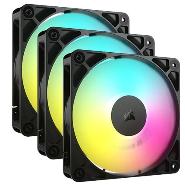 Corsair CO-9050181-WW RS120 ARGB 120mm ARGB Fan Triple Pack
