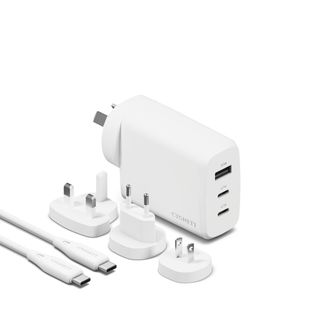 Cygnett CY4771PDWCH Voyager 67W Multi-Port GaN Travel Wall Charger White