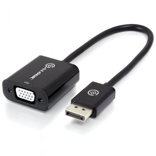 ALOGIC DP-VGA-ADPC 20cm DisplayPort to VGA Adapter - Male to Female