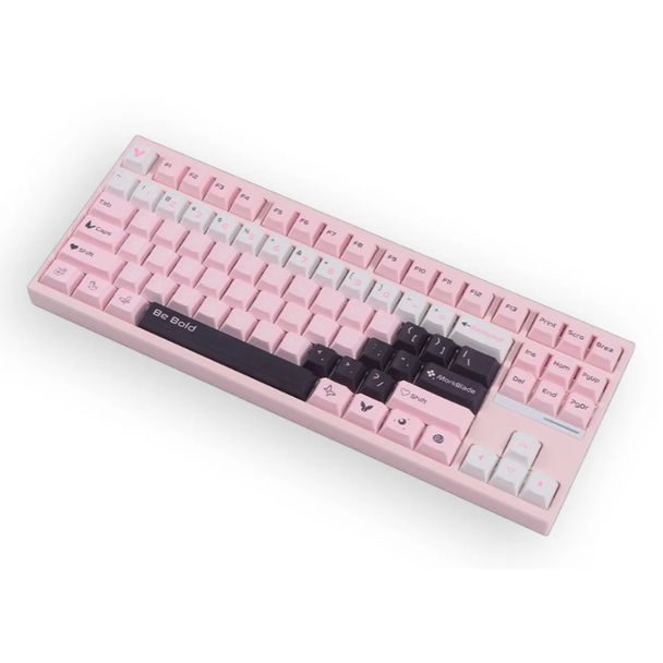 Mork Blade ERMKA708 BOLD87P Pink Jade Gaming Keyboard