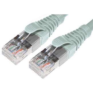 Comsol STP-0.5-C6A-GRY 50cm 10GbE Cat 6A S/FTP Shielded Patch Cable - Grey