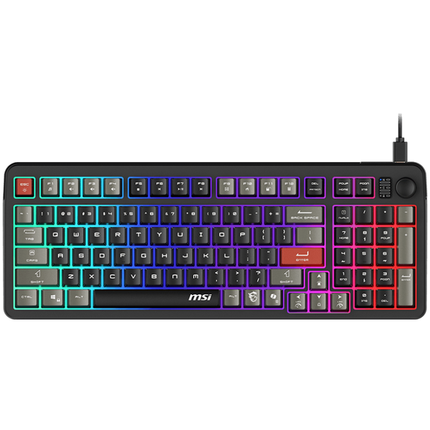 MSI FORGE GK110 US RGB Gaming Keyboard