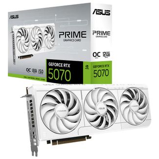 ASUS PRIME-RTX5070-O12G-WHITE PRIME GeForce RTX 5070 White OC Edition 12GB Graphics Card