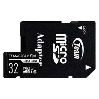 Team TDUSDH32GUHS03 Dash Card SDHC UHS-1 Micro SD Card 32GB