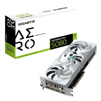 Gigabyte GV-N5080AERO OC-16GD GeForce RTX 5080 AERO OC SFF 16GB GDDR7 Graphics Cards