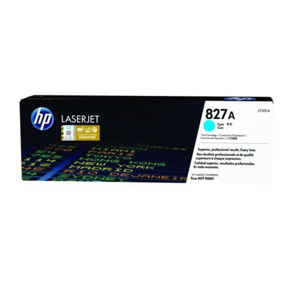 HP CF301A 827A CYAN LASERJET TONER 32K CARTRIDGE