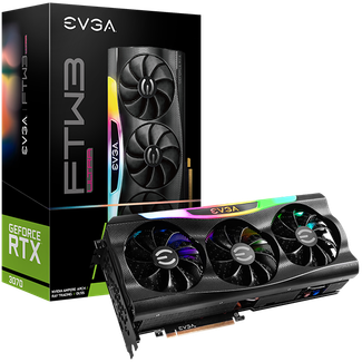 EVGA 08G-P5-3767-KL GeForce RTX 3070 FTW3 ULTRA GAMING 8GB GDDR6 Graphics Card (LHR)