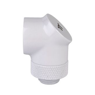 Thermaltake CL-W052-CU00WT-A Pacific G1 4 90 Degree Adapter - White (2-Pack Fittings)