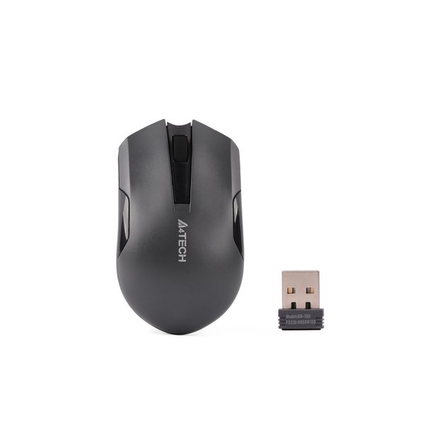 A4tech ERAMA753 G3-200NS Silent Click Wireless Mouse USB Black