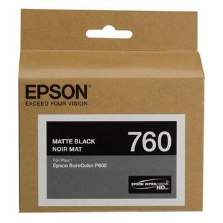 Epson C13T760800 760 Ink Cartridge Matte Black