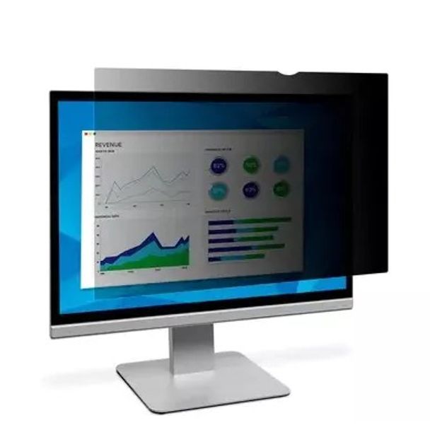 3M 7100026029 PF240W1B Privacy Filter For 24" Widescreen Desktop LCD Monitors