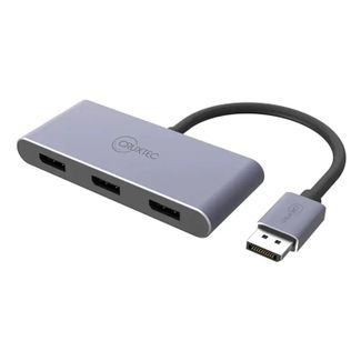 Cruxtec DT3D-8K-SG DisplayPort to 3 x DisplayPort Multi-Monitor 8K Adapter