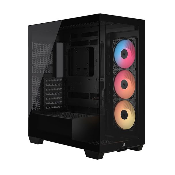 Corsair CC-9011322-WW 3500X RS-R ARGB Tempered Glass Mid-Tower E-ATX Case Black