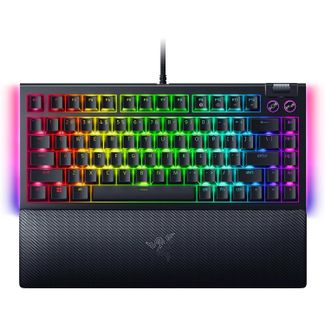 Razer RZ03-05000100 Blackwidow V4 75% Hot-swappable Mechanical Gaming Keyboard with Orange Switch