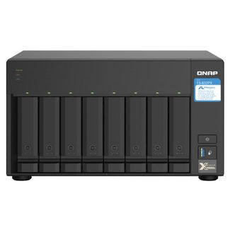 Qnap TS-832PX-4G, 8 Bay NAS (NO  DISK),AL-324 QUAD Core, 4GB,2.5GbE(2),10GbE SFP+(2),2YR