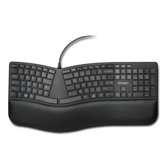 Kensington K75400US Pro Fit Ergo Wired Keyboard Black
