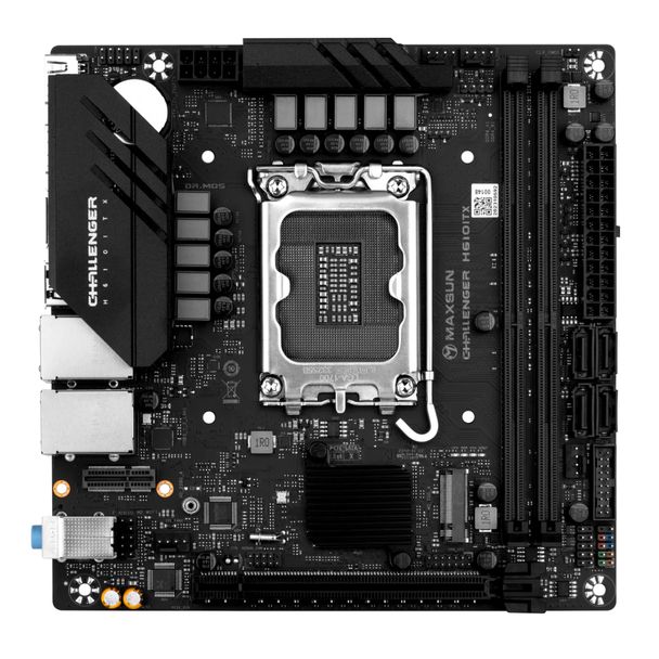 MaxSun MS-Challenger-H610ITX-2LAN-V3 MS-Challenger H610 ITX 2LAN V3 LGA 1700 mITX Motherboard