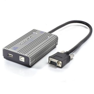 Serveredge KCC01VU KVM Console to USB 2.0 Portable Laptop Crash Cart Adaptor - VGA-/USB/PS2