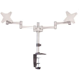 Astrotek AT-LCDMOUNT-2S Monitor Stand Desk Mount 43cm Arm for Dual Screens 13'-27' 8kg