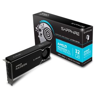 Sapphire 32358-01-20G Radeon AI Pro R9700 32GB GDDR6 Graphics Card
