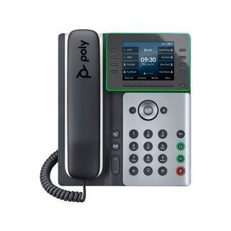 Poly 82M88AA Edge E320 IP Phone and PoE-enabled