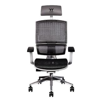 Thermaltake GGC-EG5-BWLFDM-01 CYBERCHAIR E500 Ergonomic Gaming Chair White Edition