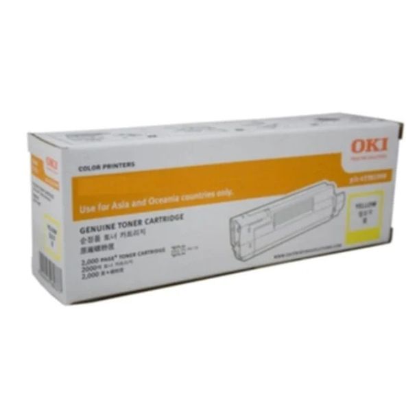 OKI 46507609 Toner Cartridge Yellow For C712n