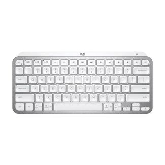 Logitech 920-010506 MX Keys Mini Minimalist Wireless Illuminated Keyboard Pale Grey