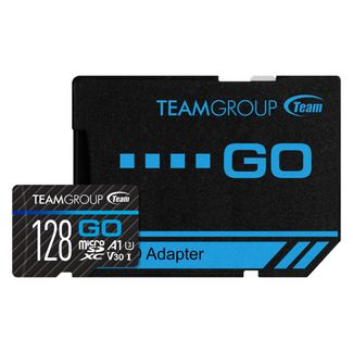Team TGUSDX128GU303 Go 4K MicroSDXC Memory Card 128GB