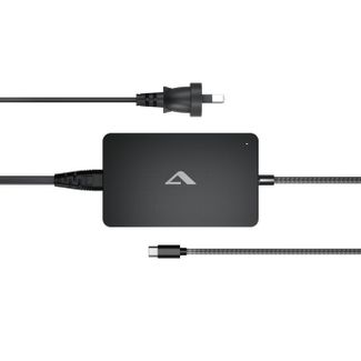ALOGIC DCF1X100BK-ANZ Rapid Power 100W Inline GaN Charger USB-C Fixed Cable Black