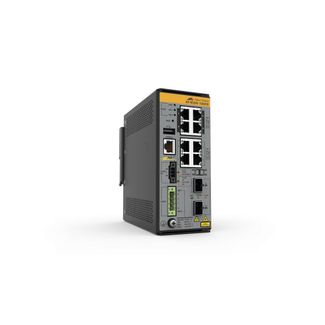 Allied Telesis AT-IE220-10GHX-980 8x 10/100/1000T 2x 1G/10G SFP+ Industrial Ethernet Layer 2+ Switch PoE++ Support