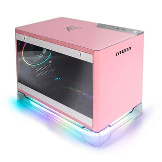 In Win A1 Prime Pink mITX Gaming Case With 750W Gold PSU