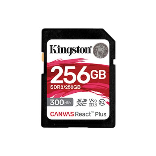 Kingston SDR2/256GB 256GB SDXC React Plus UHS-II SD Card