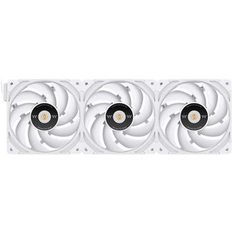 Thermaltake CL-F171-PL12WT-A TOUGHFAN EX12 120mm Pro High Static Pressure Radiator Fan White 3-Pack
