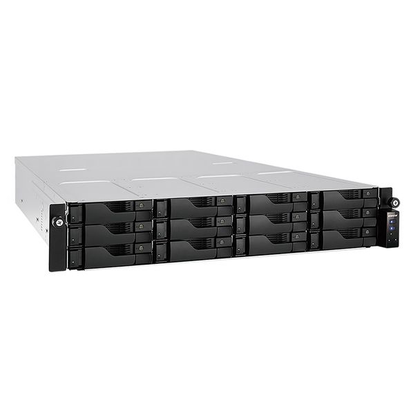 Asustor Lockerstor 12RD AS6512RD 12-Bay Diskless NAS ATOM C3538 Quad-Core CPU 8GB RAM