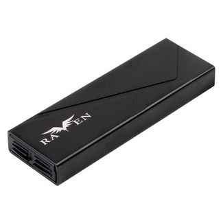 SilverStone SST-RVS03 10Gbps SuperSpeed USB-C 3.2 Gen2 to NVMe/SATA M.2 SSD Enclosure