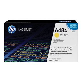 HP CE262A 648A YELLOW TONER 11000 PAGE YIELD FOR CLJ CP4025 CP4525