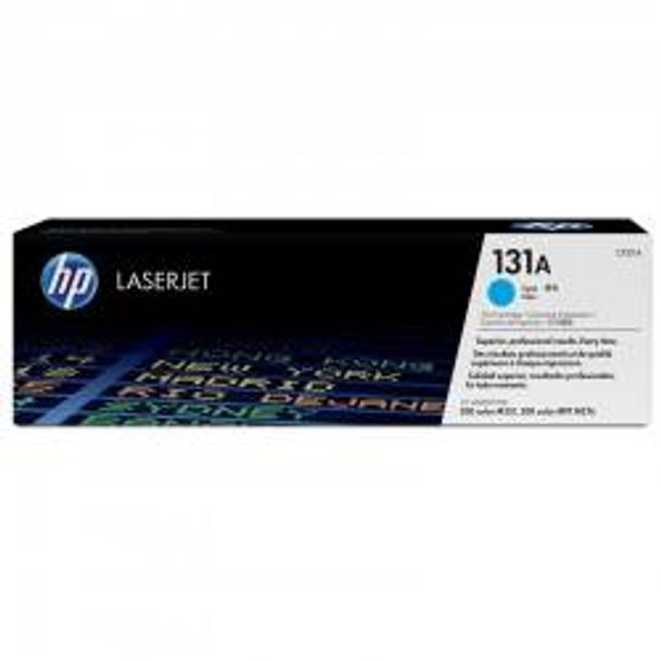 HP 131A Cyan Original LaserJet Toner Cartridge (CF211A)