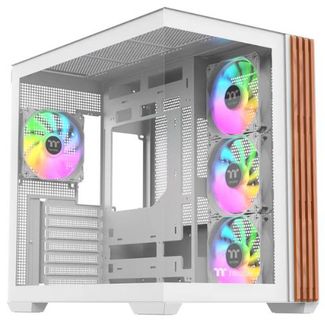 Thermaltake CA-1Z2-00M6WN-WS View 380 WS ARGB Mid Tower ATX Case Snow Wood Edition