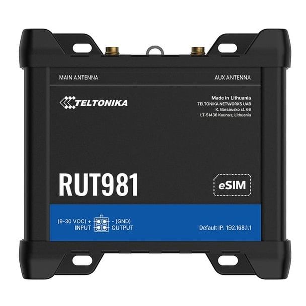 Teltonika RUT981000400 RUT981 GLOBAL 4G ROUTER