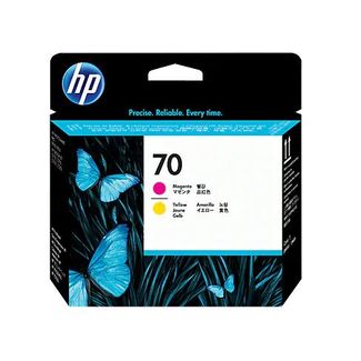 HP C9406A No 70 Magenta and Yellow Printhead - 