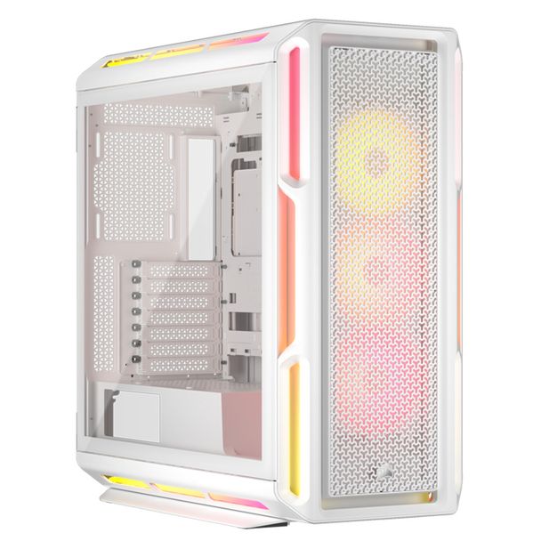 Corsair CC-9011299-WW iCUE LINK 5000T LX RGB Mid-Tower E-ATX Case White