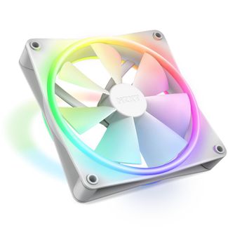 NZXT RF-D14SF-W1 F140RGB Duo 140mm Dual-Sided RGB Fan Single Pack White
