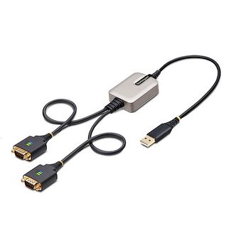 StarTech 2P1FFC-USB-SERIAL 60cm 2-Port USB to Serial Adapter