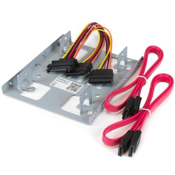 StarTech BRACKET25X2 Dual 2.5 SATA HDD to 3.5 Mount Bracket