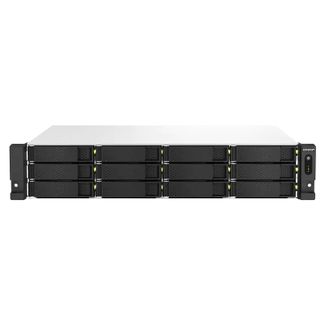 QNAP TS-1264U-RP-8G 2U 12-Bay Rackmount NAS Celeron N5095 8GB RAM